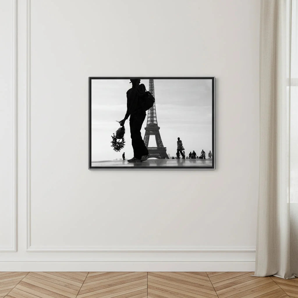 Paris, Trocadéro, photographie d'art de Mohamed Khalil encadrée – visuel 4