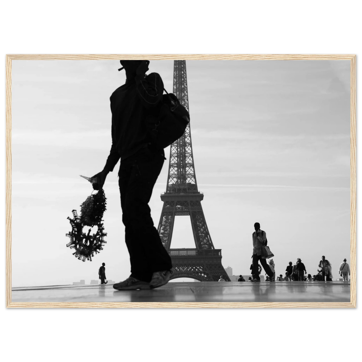 Paris, Trocadéro, photographie d'art de Mohamed Khalil encadrée – visuel 5