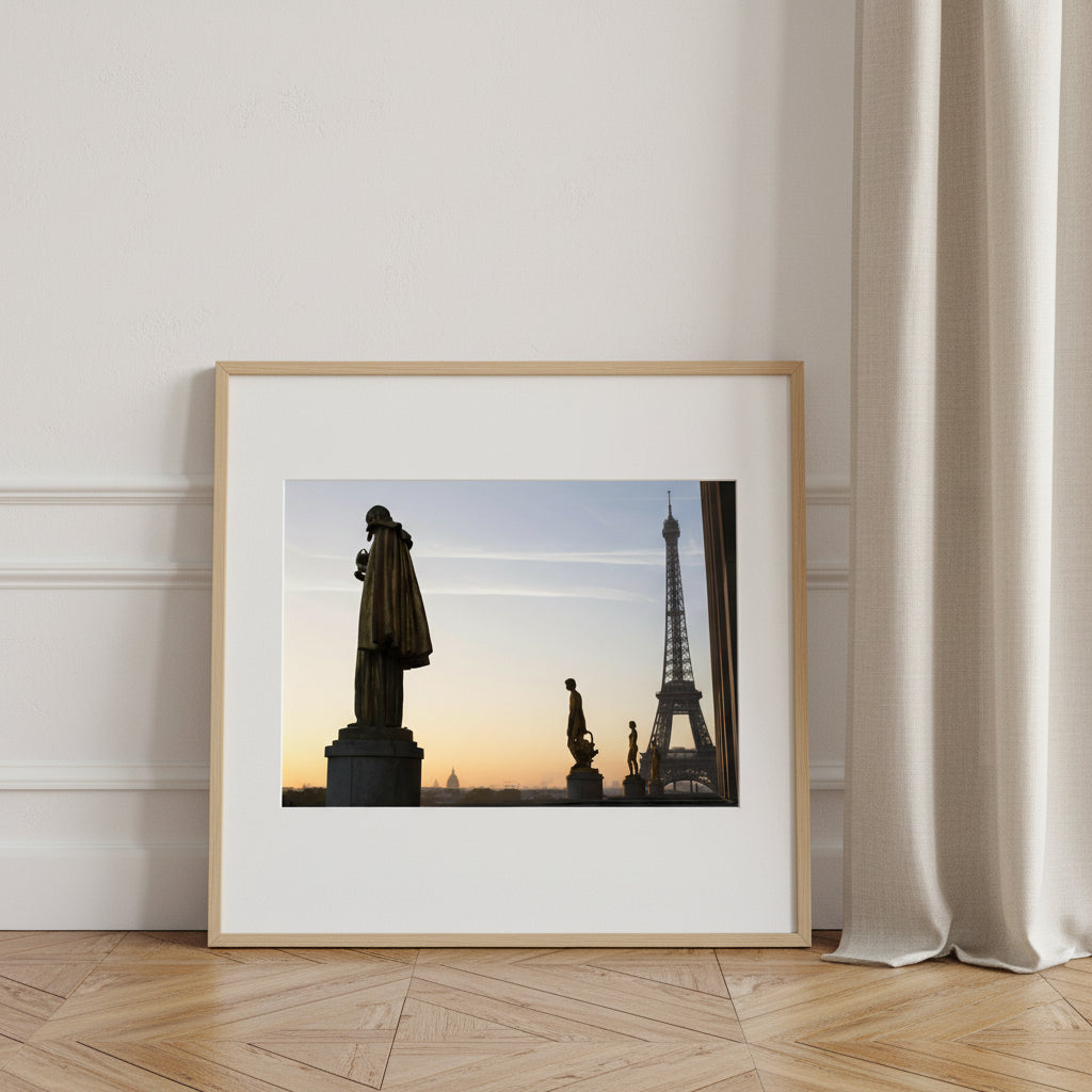 Photographie d'art Paris, Trocadéro par Mohamed Khalil – tirage photo