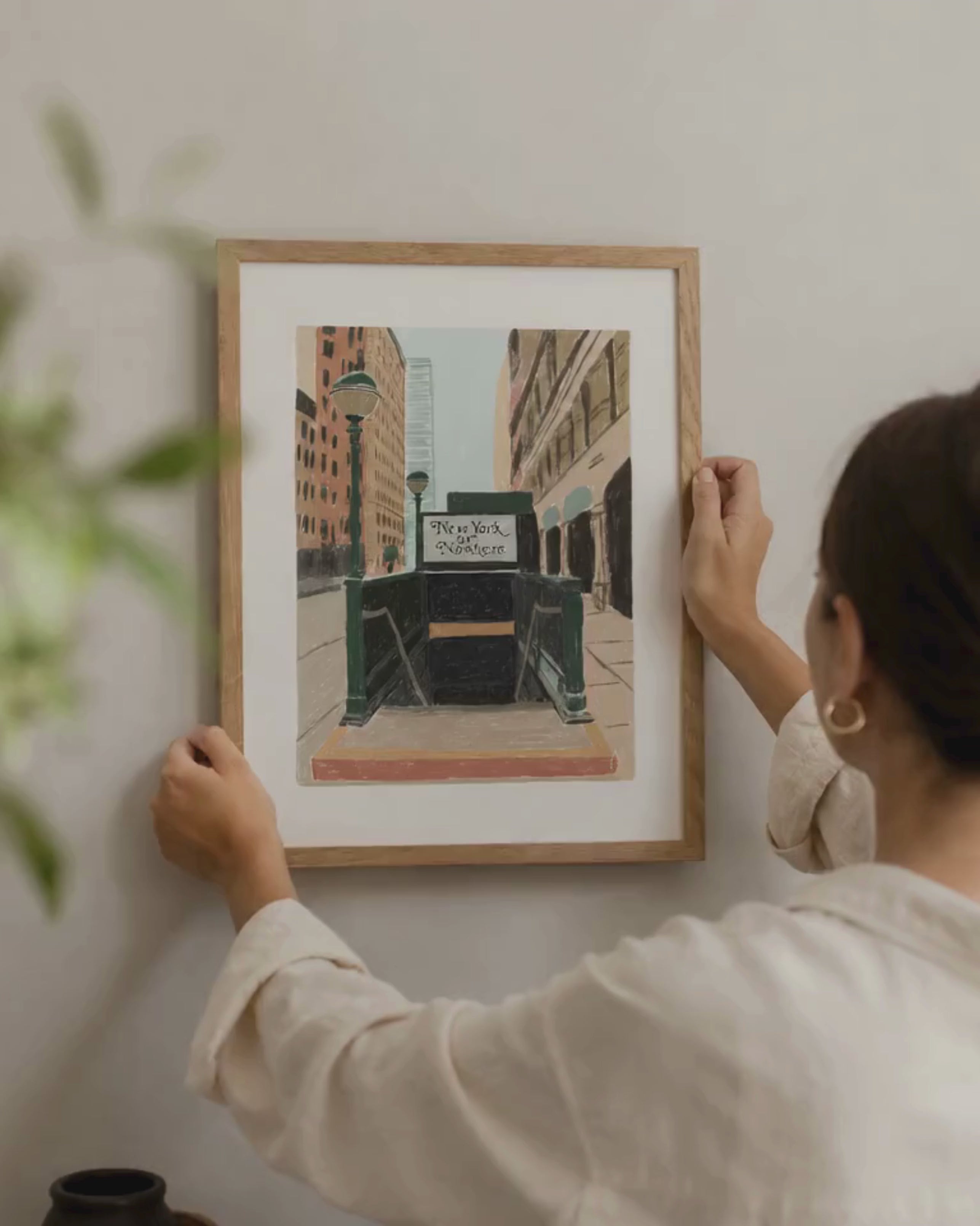 New Yorker or nowhere — Affiche