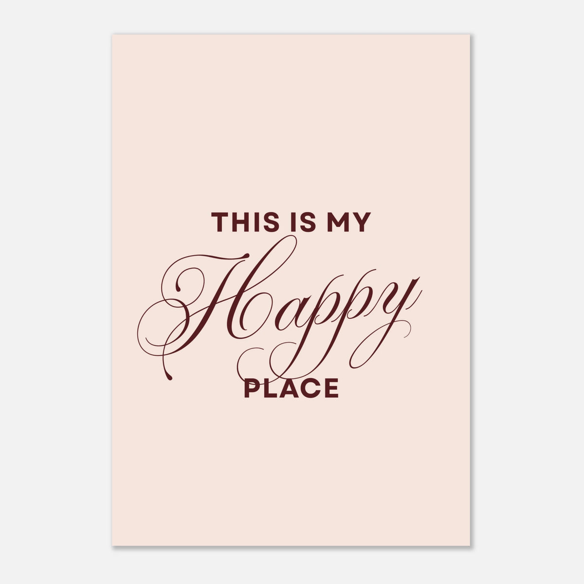 This Is My Happy Place, affiche – visuel 6, ADR Gallery