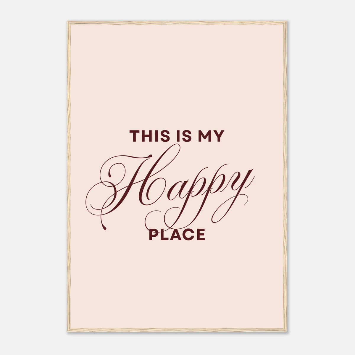 This Is My Happy Place, affiche encadrée – visuel 10, ADR Gallery