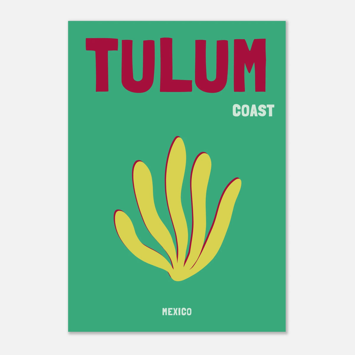 Affiche Tulum Coast, décoration murale voyage – visuel 6