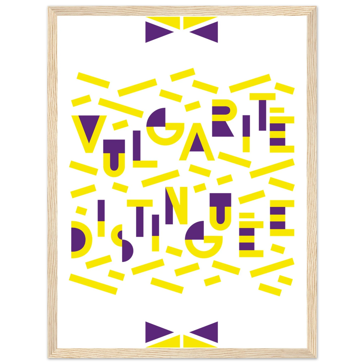 Vulgarité, papier poché de Julie Parmentier encadré – visuel 8